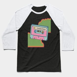 vintage cassette tape Crowded House Baseball T-Shirt